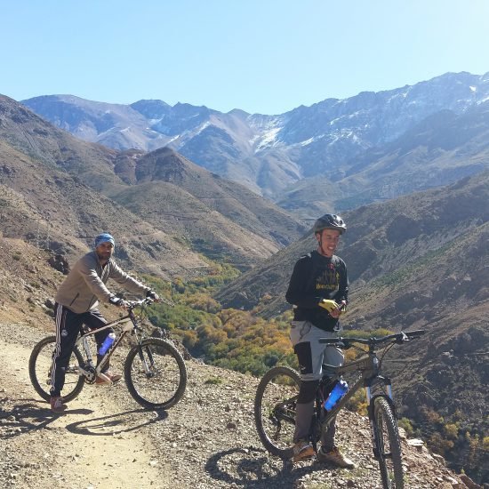 Mountain Biking in Morocco: Unveiling the Trails of the Atlas Toubkal Trekking 